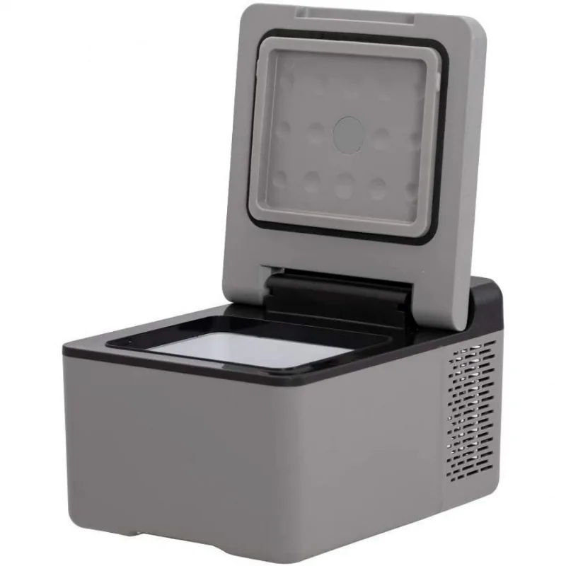 Mini Geladeira Automotiva (Freezer) Alpicool, Portátil, 9L -12 / 24V DC, Cinza