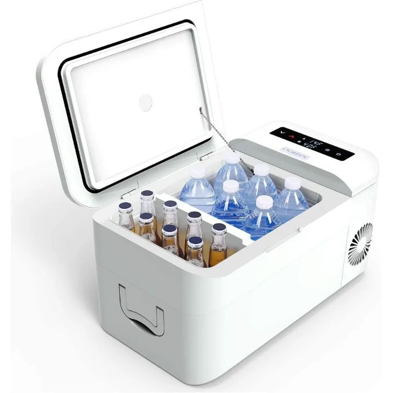 Mingi Geladeira (Freezer) Automotiva CIGREEN, Portátil - AC/DC, 20 L (Dual), Branco 110V