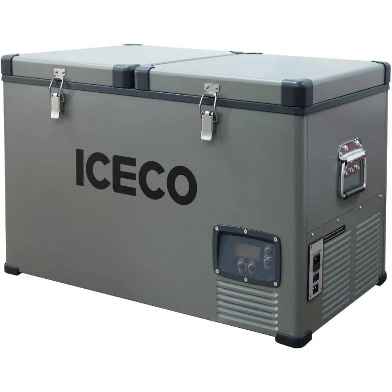 ICECO VL65 Mini Geladeira Automotiva Portátil DC 12-24V, AC 110-220V Capacidade de 65L.
