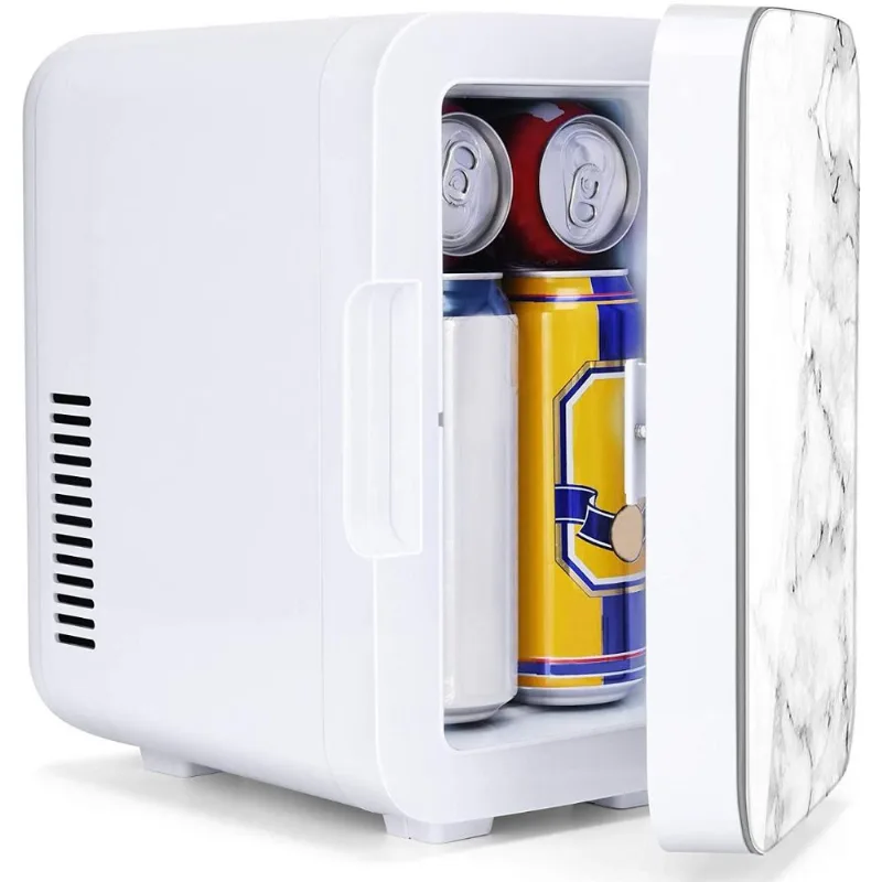 YITAMOTOR Mini GeladeiraCooler Elétrico Portátil 6L 12V110V c Função Aquecer mármore