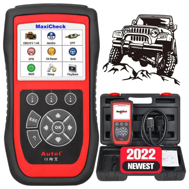Scanner Automotivo Autel Maxicheck Pro Obd2 Obdii Eobd 50 Marcas Multi Idiomas Com Estojo