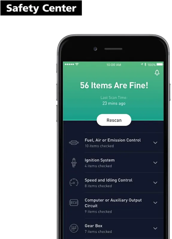 Nonda Zus Scanner de Motor Automotivo Inteligente Via OBD2