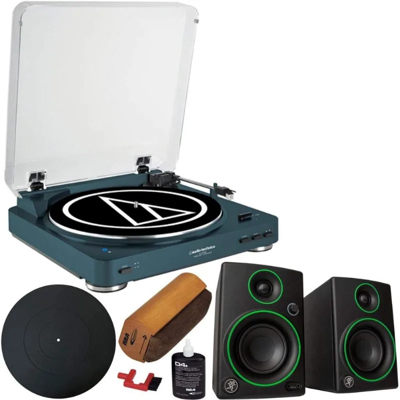 AudioTechnica Toca Discos Sem Fio Bluetooth Automático com Correia