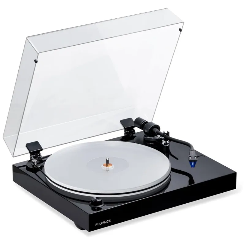 Vitrola Toca Discos Rt85 1 Velocidade, Sem Fio, Com Usb, 45 Rpm, 110v, Fluance Rt85t, Preto