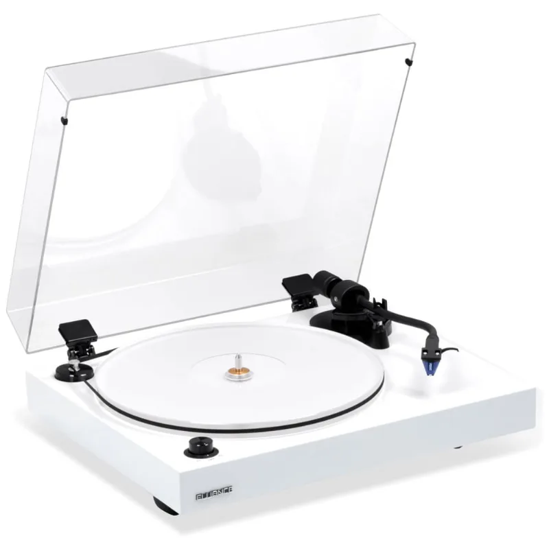 Vitrola Toca Discos Rt85 Com Plataforma 1 Velocidade, Sem Fio, 33 Rpm, 110v, Fluance Rt85wh, Branco