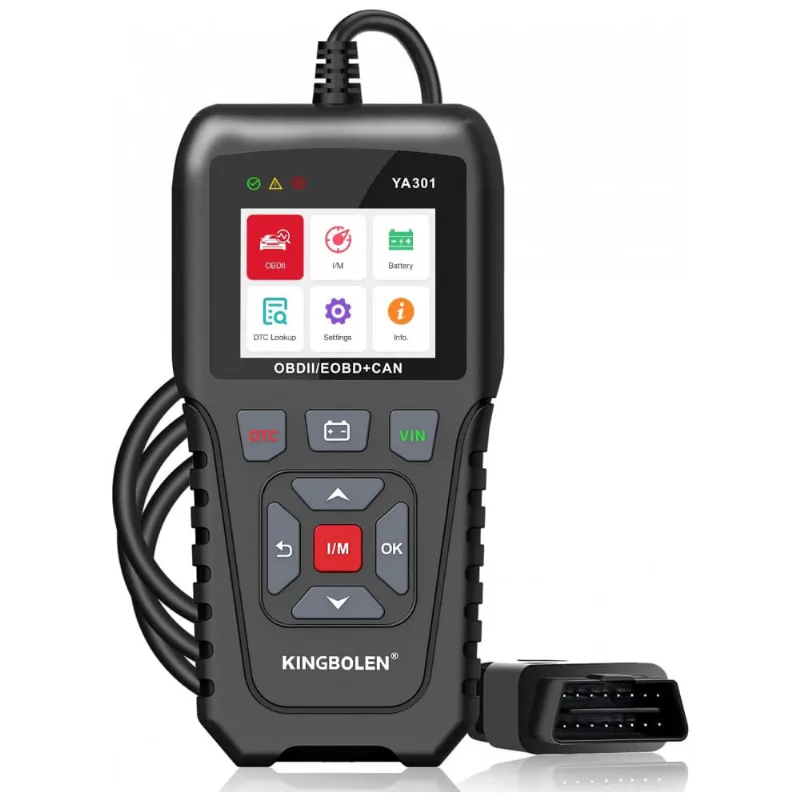 Scanner Automotivo Profissional Com Diagnostico Obd2 E 10 Modos De Teste, 12v, Ediag, Preto