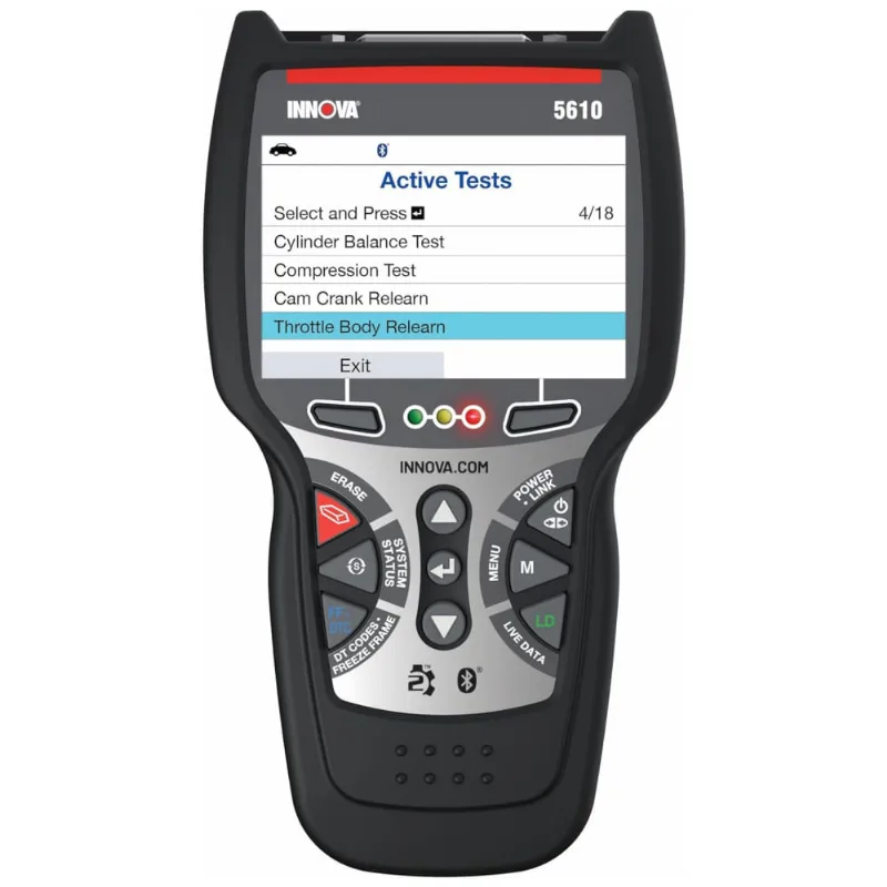 Scanner Automotivo Carscan Pro Com Diagnostico Profissional Obd2, 12v, Innova 5610, Preto