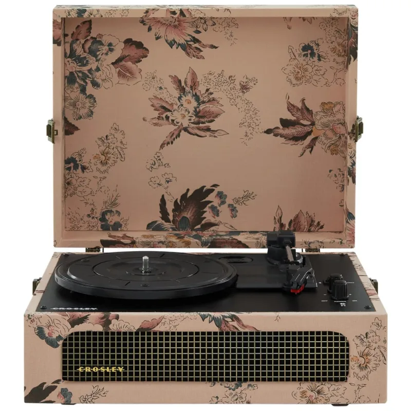 Vitrola Toca Discos 3 Velocidades, Com Usb, 45 Rpm, 110v, Crosley Cr8017b Fl, Marrom
