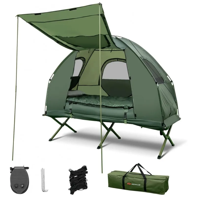 Barraca Suspensa Portátil para Acampamento, Camping, NIGHTCORE, Verde 110v