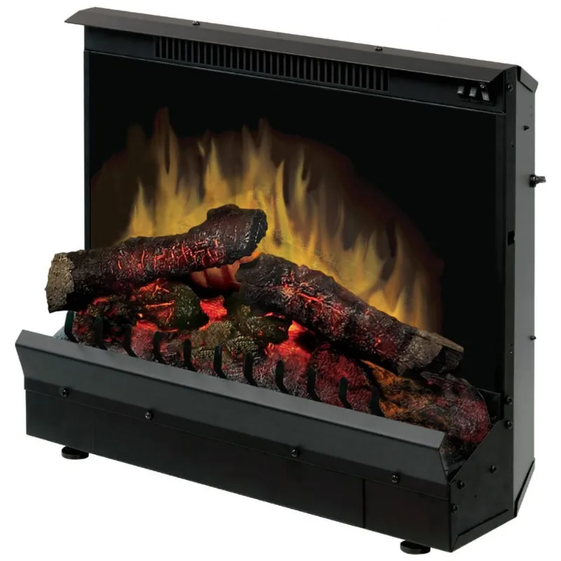 Lareira Eletrica Deluxe De Embutir A50x60l, Luz De Led, 110v, Dimplex Dfi2310, Preto