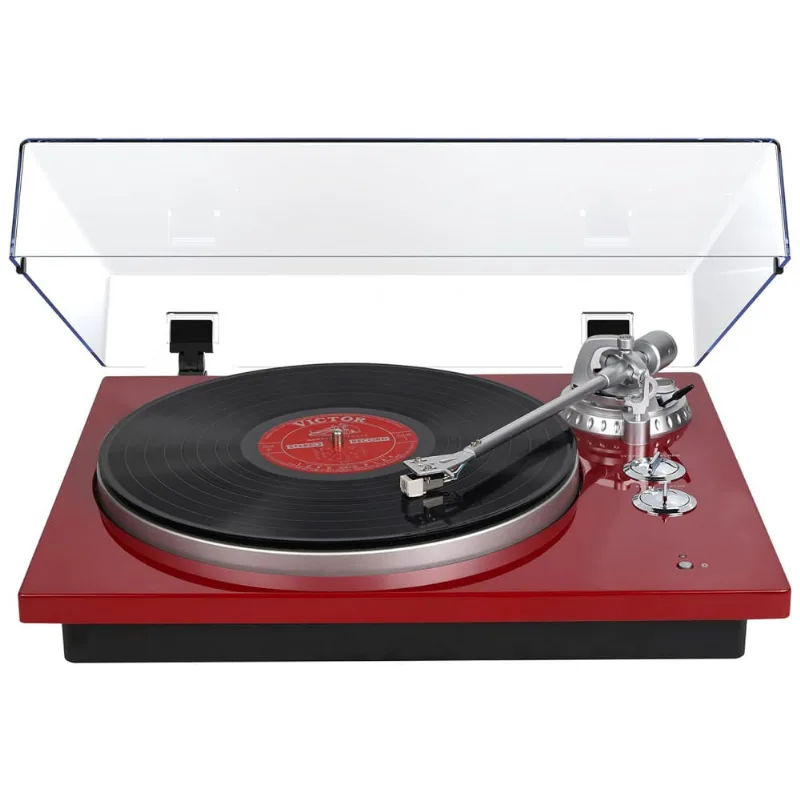 Vitrola Toca Discos Retro Vitrola, 3 Velocidades Com Bluetooth, 110v, Digitnow M619 01, Vermelho