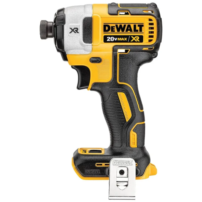 Chave De Impacto Com 3 Velocidades Bateria Nao Inclusa, Dewalt Dcf887b, Amarelo
