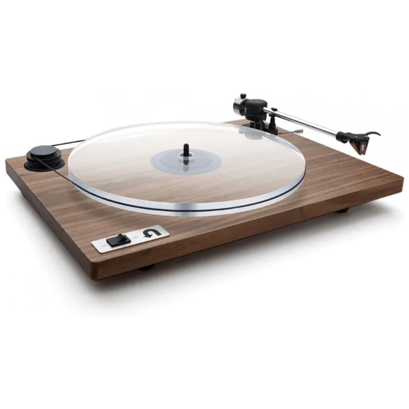 Vitrola Toca Discos Retro Trn Adio 2 Velocidades Com Braco De Cardan Oa2, 110v, U Turn Audio R105wnaord, Marrom Escuro