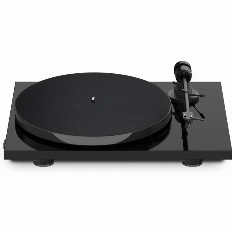 Vitrola Toca Discos Retrô Com Phono Stage Comutável E Transmissão Sem Fio 50, 110v, Pro Ject Audio Systems E1 Bt, Preto