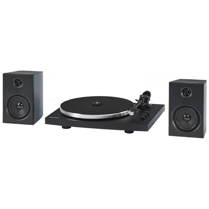 Vitrola Toca Discos Bluetooth Com 2 Velocidades E Sistema De Som, 110v, Crosley T150c Bk, Preto