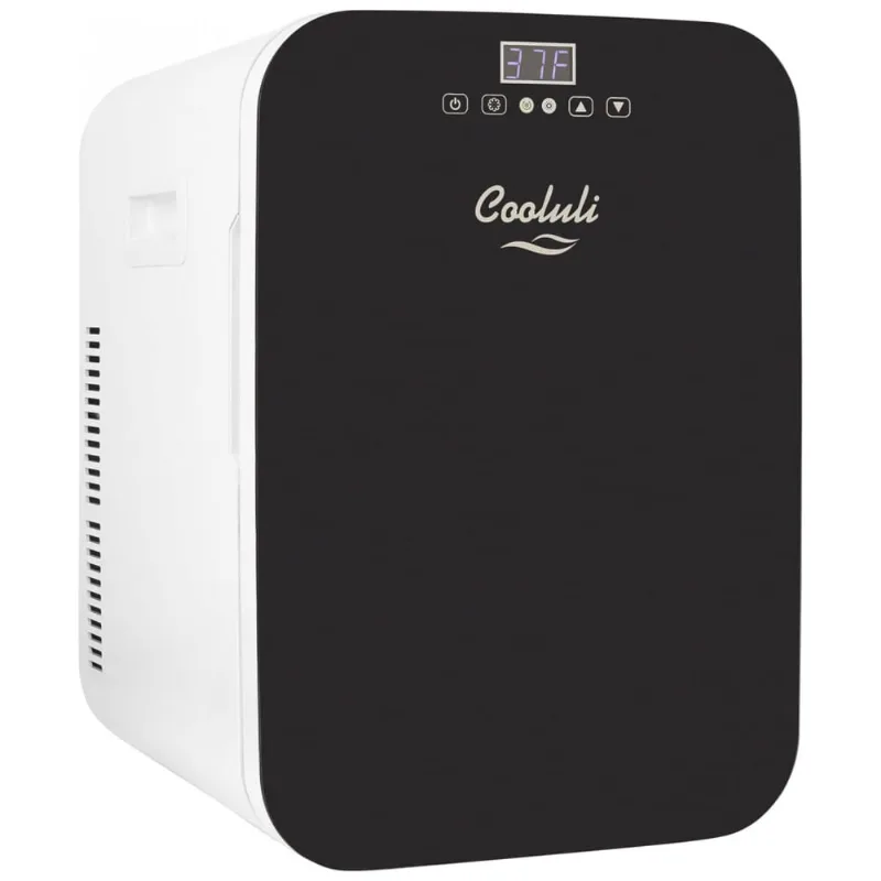 Mini Geladeira Para Skincare 20 Litros Com Painel Digital, 12v, 110v, Cooluli C20ldxbk, Rosa