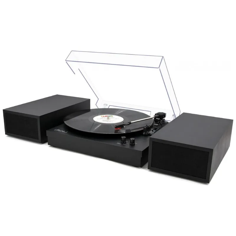 Toca Discos Com 3 Velocidades Lpno.1 Bluetooth, Alto Falantes Externos E Desligamento Automatico