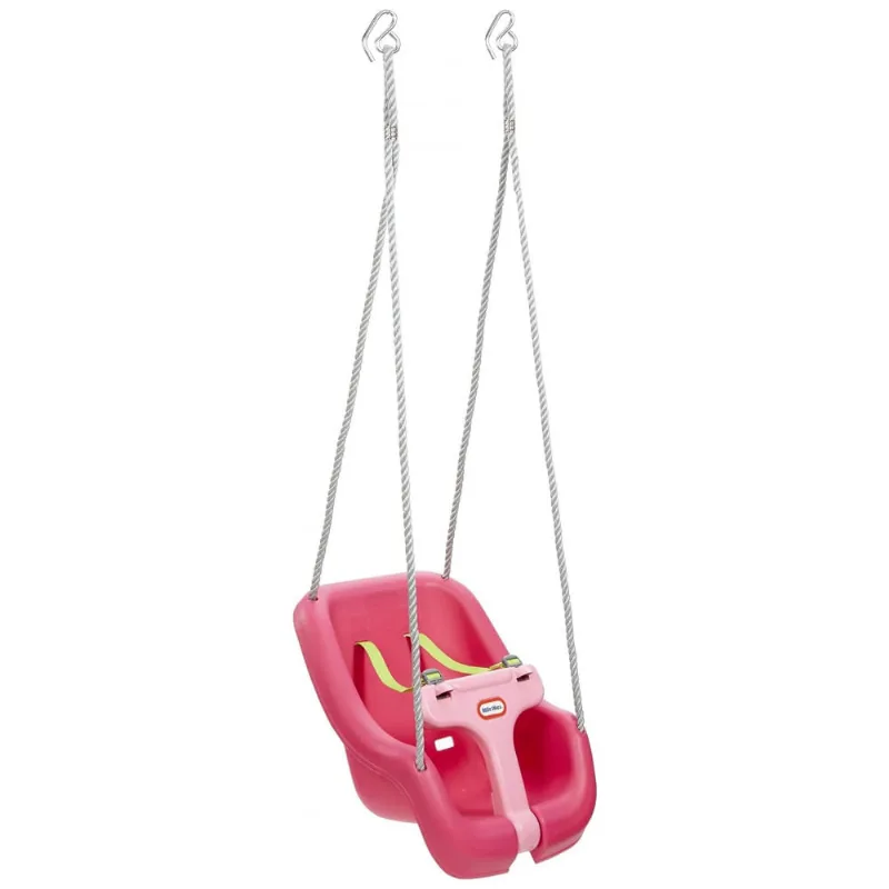 Balanco 2 Em 1 Para Criancas De Ate 22 Kg De 9 A 48 Meses, Little Tikes, Rosa