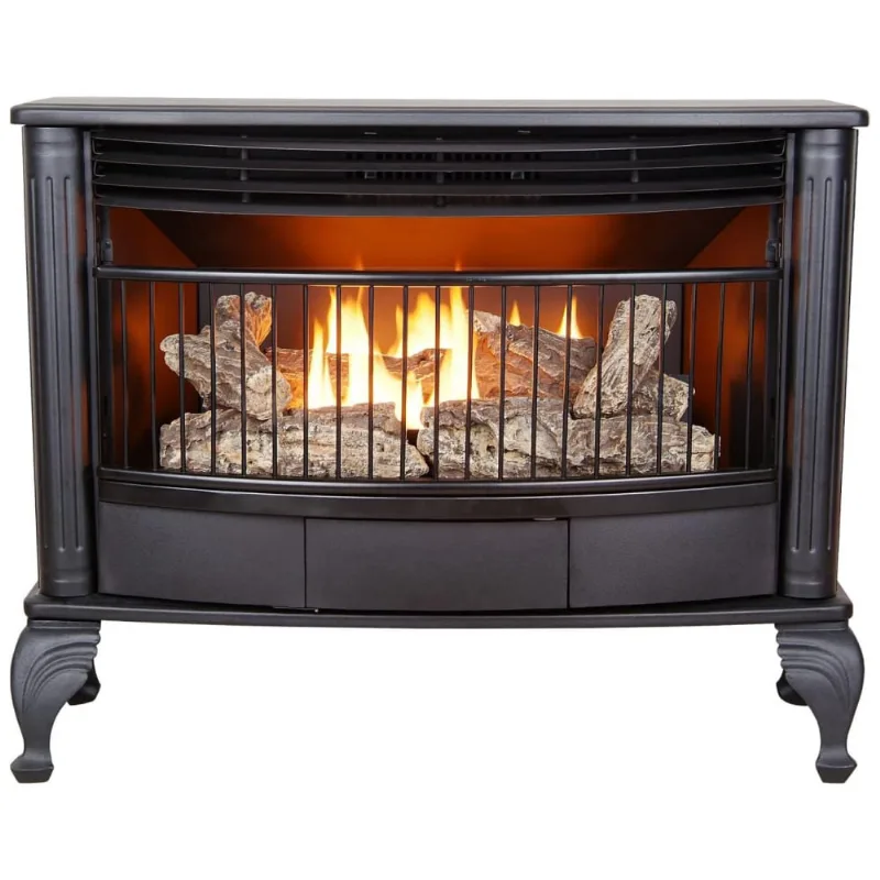 Lareira Elétrica Com Chamas 3d Ajustáveis, 25000 Btu, 110v, Procom, Preta