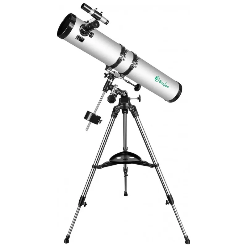 Telescópio Astronômico 6x30 Com Tecnologia Alemã Equatorial E Óptica De Vidro Revestido, Banjoo 114900, Branco