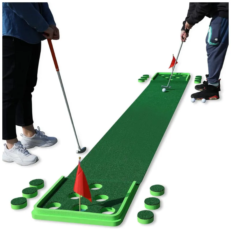 Tapete De Golfe Para Espaço Interno E Externo Para Treinamento, 3,5 Metros, Sprawl, Verde