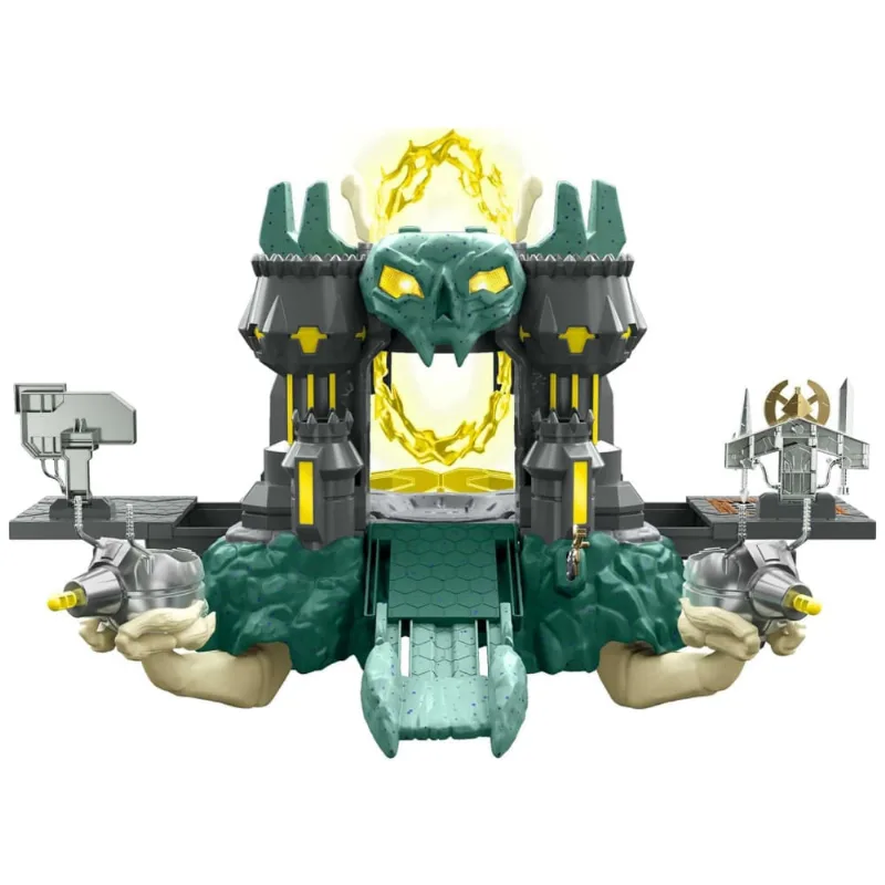 Castelo Grayskull com Ponte Levadiça, Luzes e Sons, Masters of the Universe, Verde