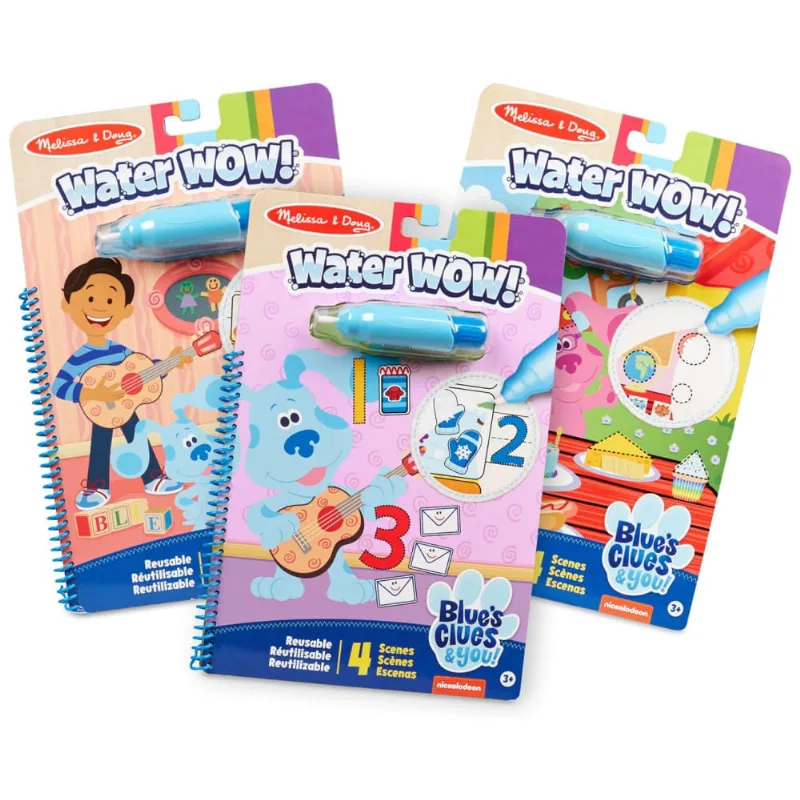 Kit Atividades de Viagem que Se Revelam com a Caneta d'Água para Crianças Acima de 3 Anos, Melissa & Doug