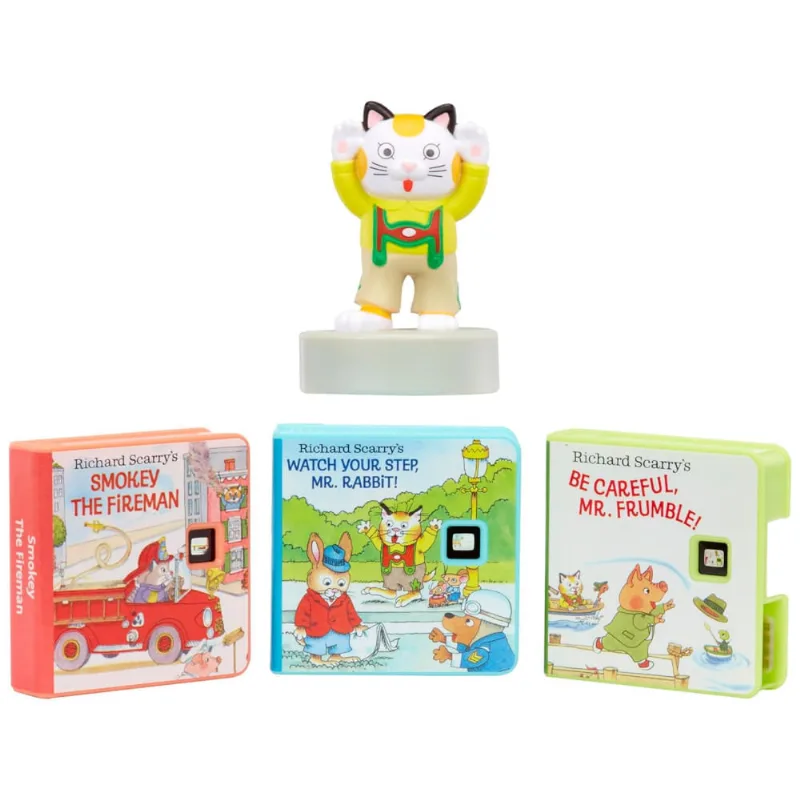Coleção de Histórias para Máquina dos Sonhos Little Tikes, 1 Personagem e 3 Historias, Busytown de Richard Scarry