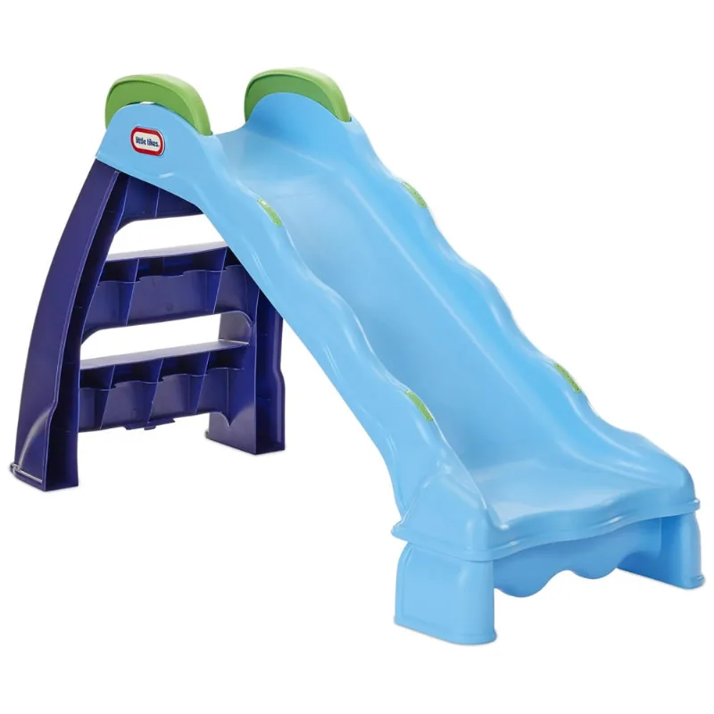 Escorregador Infantil, Uso Interno Ou Externo, Para Crianças Acima De 3 Anos, Little Tikes, Azul