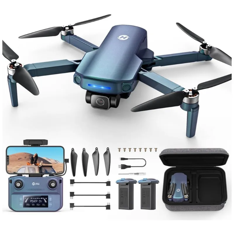 Drone E Acessórios Para Adultos Com Câmera 4k, Transmissão De Vídeo Até 3 Km, Retorno Automático, Função Seguir E Motor Sem Escova, Holy Stone,