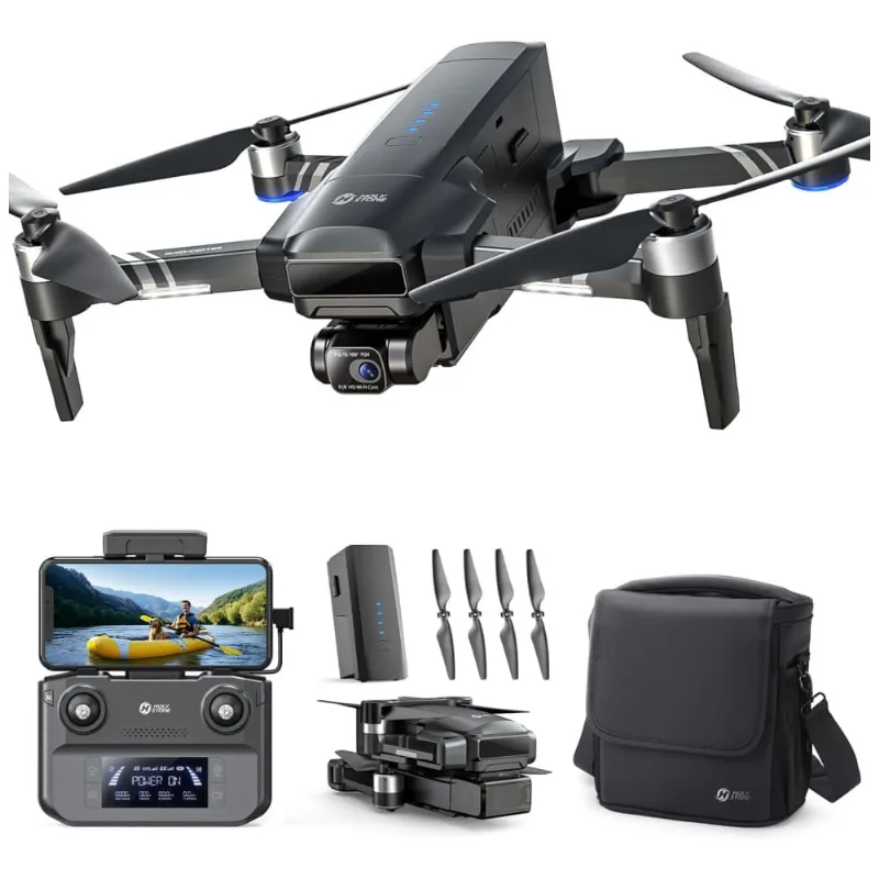 Drone E Acessórios Para Adultos Com Câmera 4k Eis, Transmissão De Vídeo 4k/30 Fps Até 3 Km, Id Remoto Integrado E Motores Sem Escova, Holy Stone