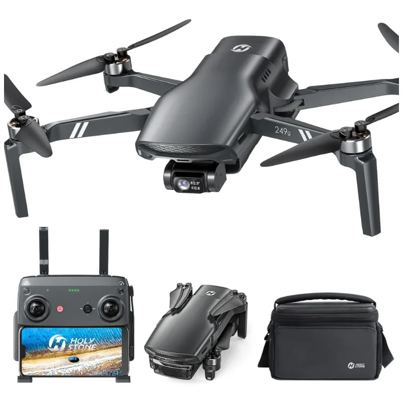 Drone E Acessórios Para Adultos Com Câmera 4k, Transmissão De Vídeo 4k/30 Fps Até 6 Km, Retorno Automático, Função Seguir E Cardan Sem Escova De