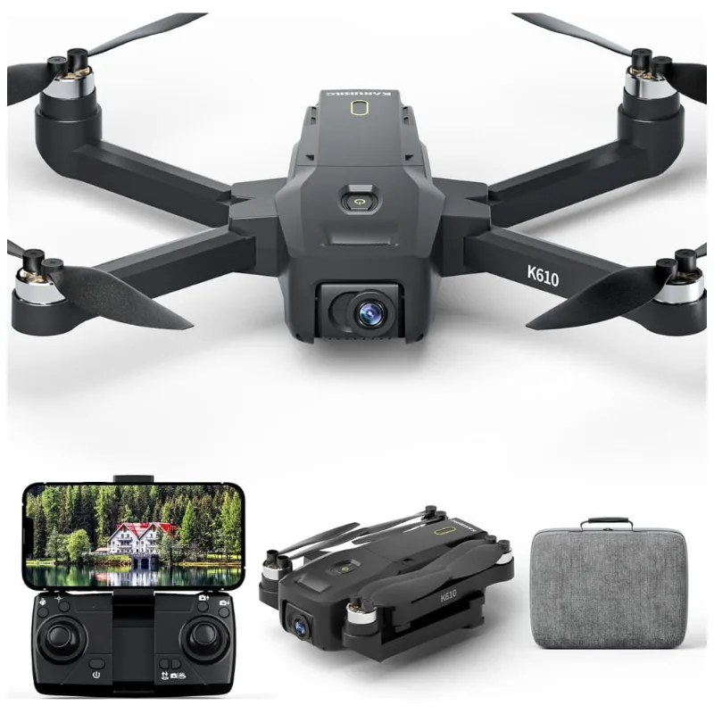 Drone Com Câmera 4k Imx Sens, Retorno Automático, Gps, Menos De 250g, Drone Brushless, Siga-me, Longo Alcance, Iniciantes, Karuisrc, Preto