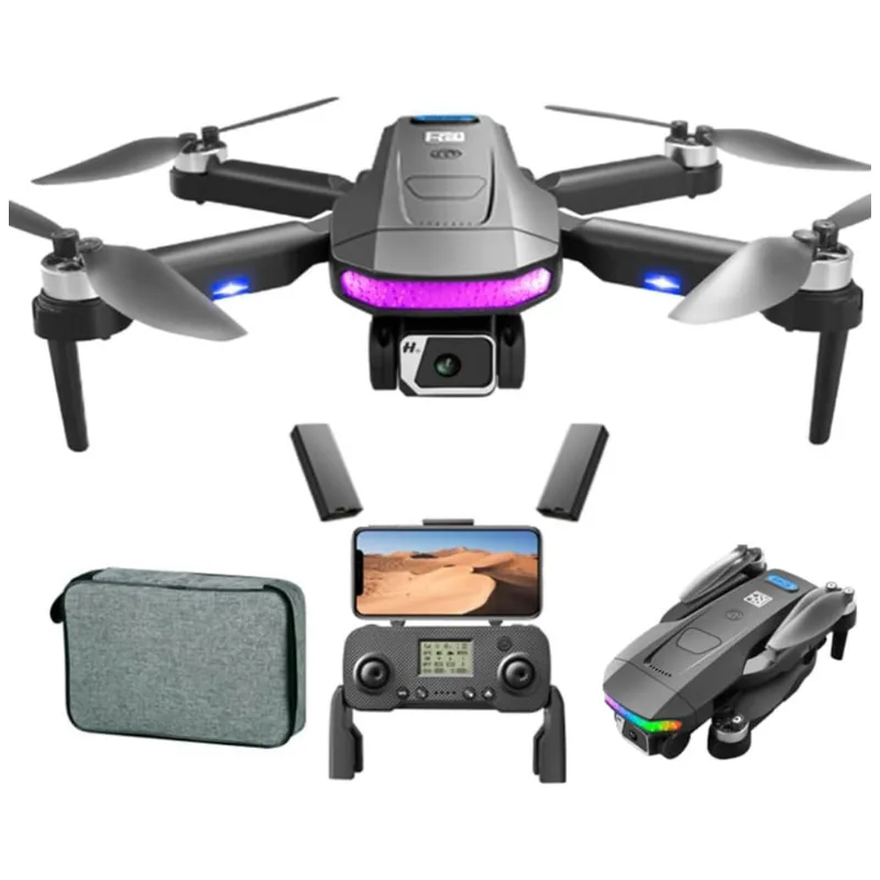 Drone Gps 4k Para Adultos E Crianças, 50 Min De Voo, Transmissão 5g Fpv, Motores Sem Escova, Gps Return Home, Siga-me E 2 Baterias, Cotwodfa, Preto