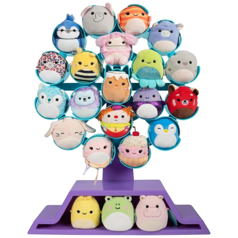 Squishmallows Original Micromallows Conjunto de Exposição com Roda-Gigante - Inclui 22 Micromallows 110v