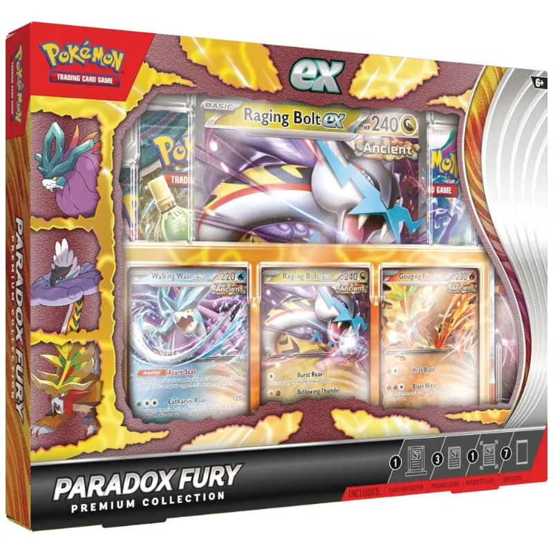 Pokémon TCG: Coleção Premium Fúria Paradoxal 2024