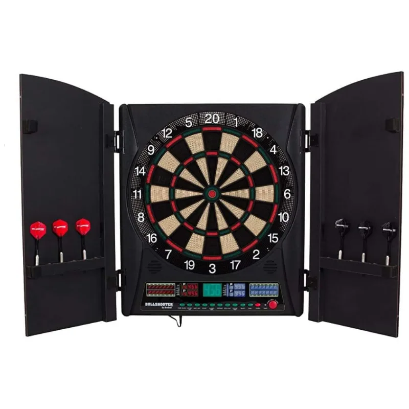Jogo de Dardos Eletrônico com Pontas Macias, Arachnid, Preto 110v