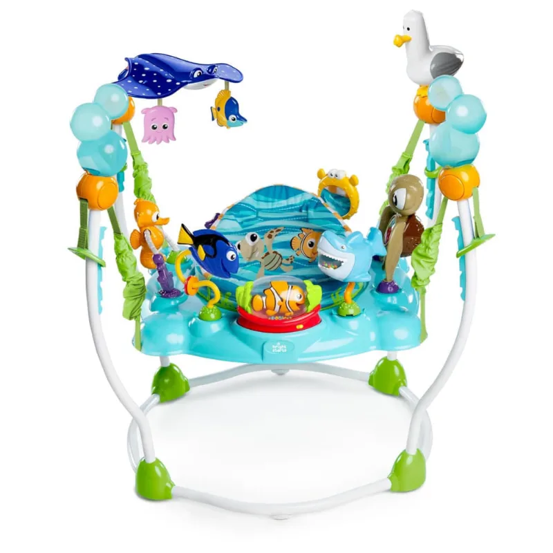 Disney Baby Encontrando o Mar de Atividades do Nemo Jumper de Atividade do bebê com brinquedos interativos. Luzes. Sons