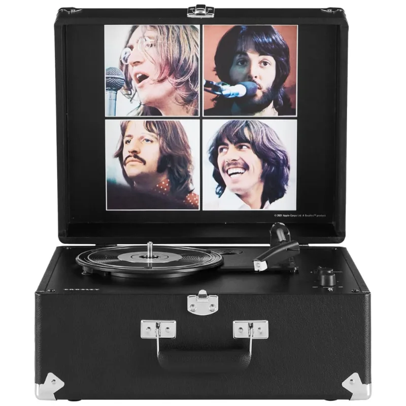Toca-discos Vintage Crosley Cr6253cbb Anthology De 3 Velocidades Com Bluetooth