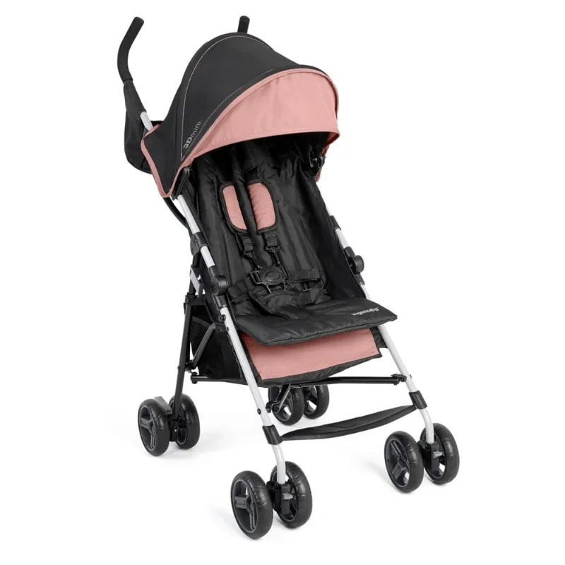 Carrinho de Bebê Leve Summer by Ingenuity 3D Mini - Reclinável, Capota com Proteção Solar, Compacto e Durável -
