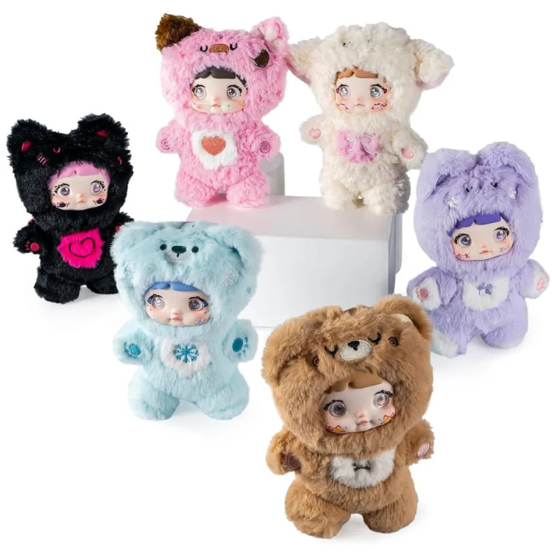 Blind Box,Coleção Nommi Loveliness Never Ends: Caixa Surpresa de Pelúcia com 1 Figura Fofa para Coleção de Presentes de Aniversário,BEEMAI