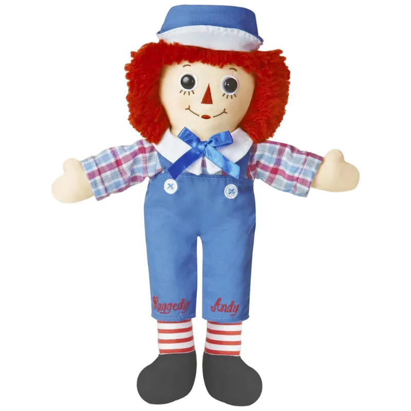 Boneco Clássico Raggedy Andy Aurora World, Timeless - Memórias Afetivas e Diversão Duradoura - Multicolorido 30