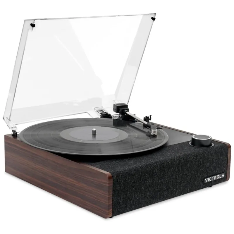 Vitrola Victrola Eastwood Ii, Acabamento Café, Conexão Bluetooth 5.1, Vinyl Stream, Vintage, 3 Velocidades, Cápsula Audio Technica,victrola Store