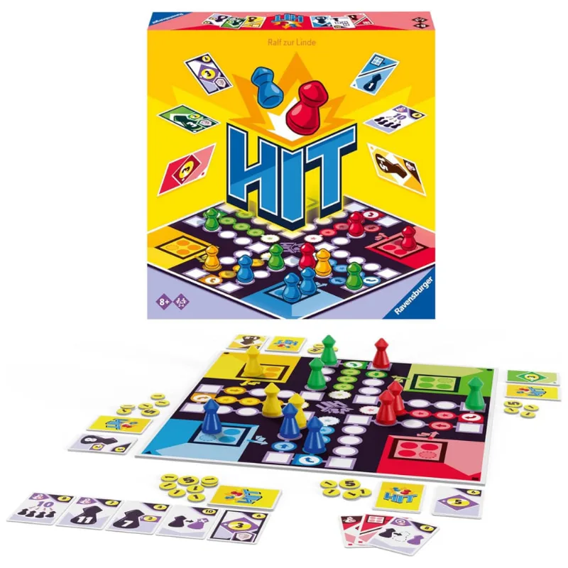 Jogo de Tabuleiro Familiar Sucesso da Ravensburger - Divertido e Cativante para Toda a Família - Recomendado para Maiores de 8 Anos - Perfeito para
