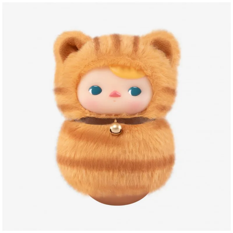 Brinquedo de Pelúcia PUCKY RolyPoly Kitty da Série em Vinil em Caixa Surpresa