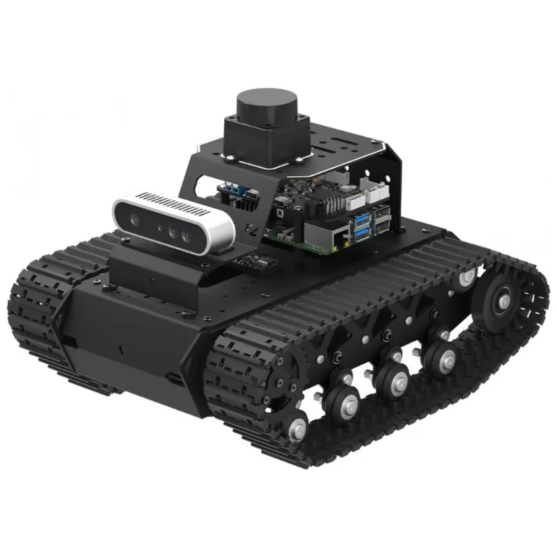 Hiwonder MentorPi M1 – Robô Educacional com Chassi Mecanum, ROS2 e Suporte a ChatGPT – Kit Avançado com Câmera 3D, Lidar TOF e Navegação Autônoma