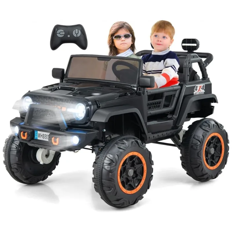 Carrinho Elétrico Infantil INFANS 2 Lugares 4x4, 4 Motores 550W, Jeep SUV, MP3 USB Controle Remoto, 24V