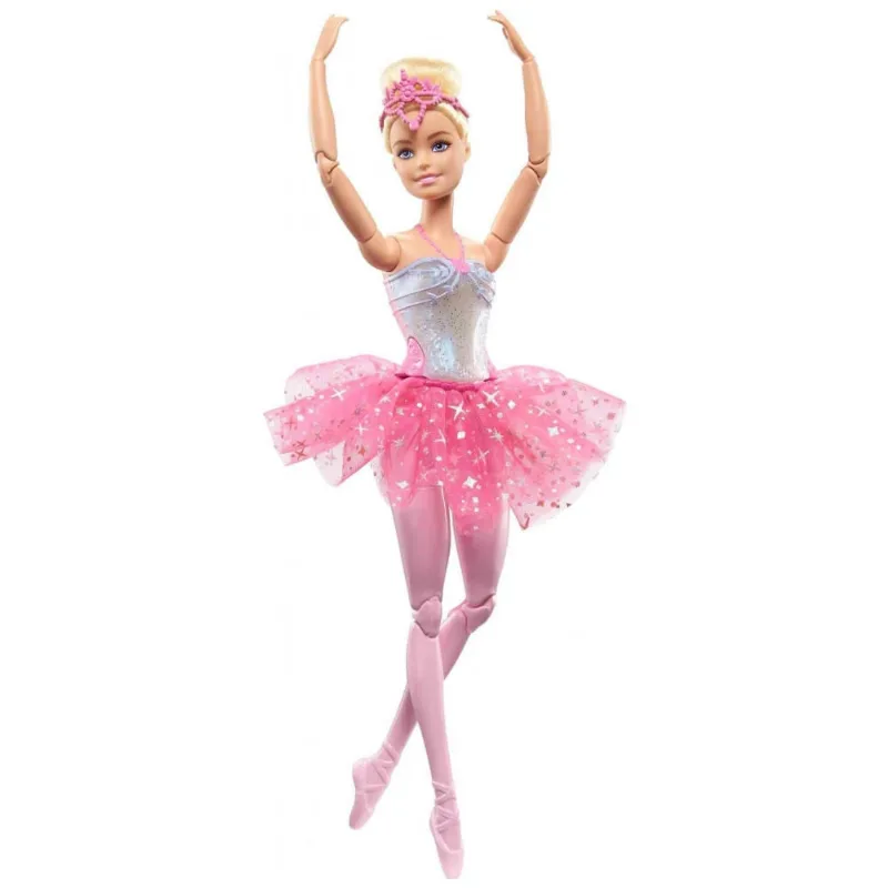 Barbie Dreamtopia Twinkle Lights Ballerina com tutu rosa e luzes no corpete 2022