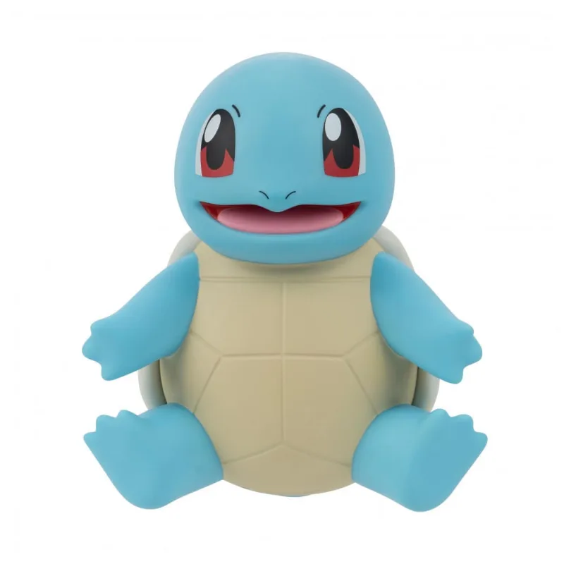 Figura Vinil Pokémon Squirtle Select 20 cm Jazwares Azul e Bege