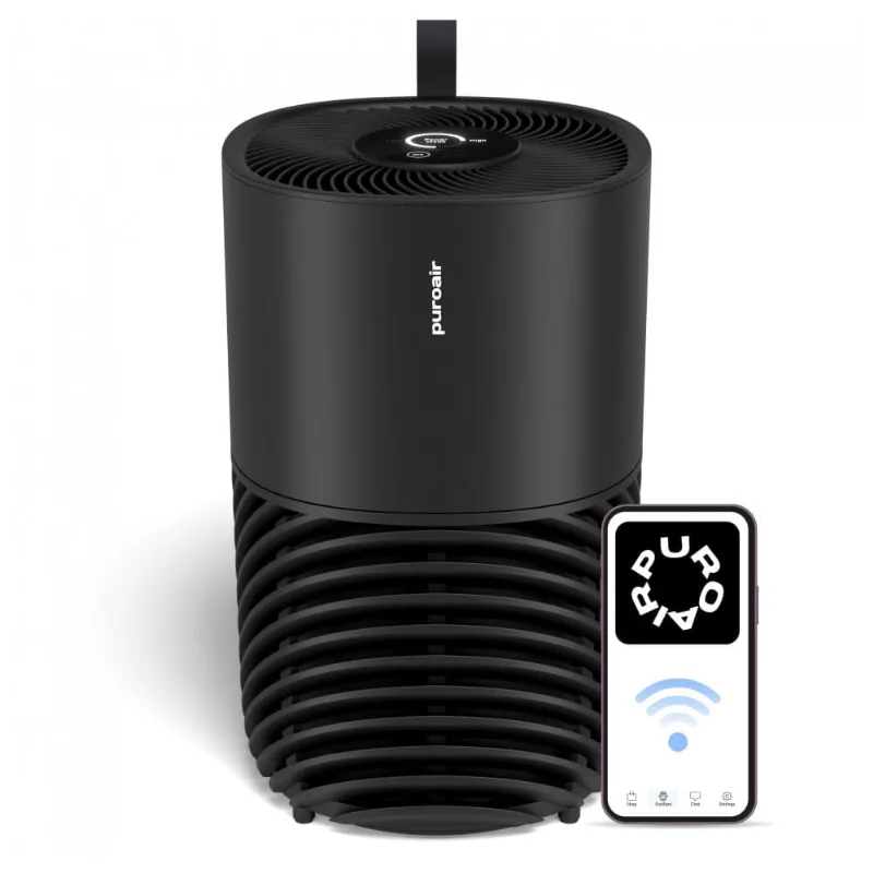 PuroAir 130i - Purificador de Ar HEPA para Casa e Pets, Cobre Até 55m², Filtra 99,9% de Poluentes, Silencioso e Inteligente